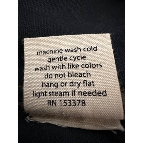 NWT Womens Handmade Hemp Organic Cotton Utility Pants Size 2 Artisan Wide Leg - Picture 11 of 11